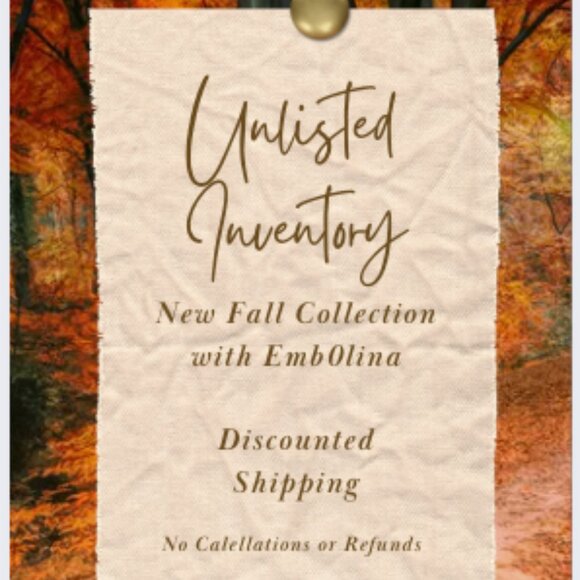 - Unlisted Fall Inventory - - Picture 1 of 1